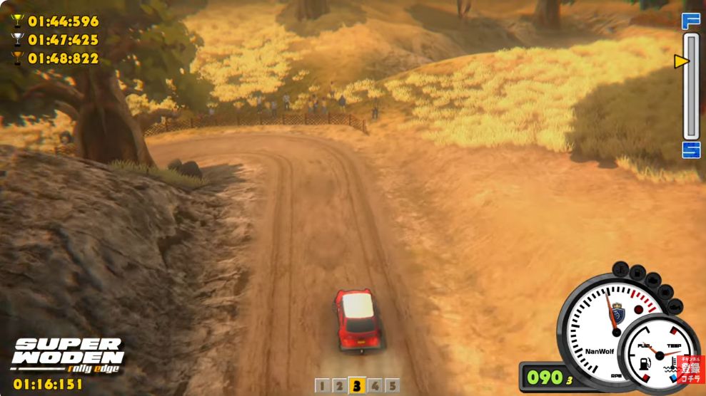 RALLY EDGE 初心者攻略動画の対応静止画